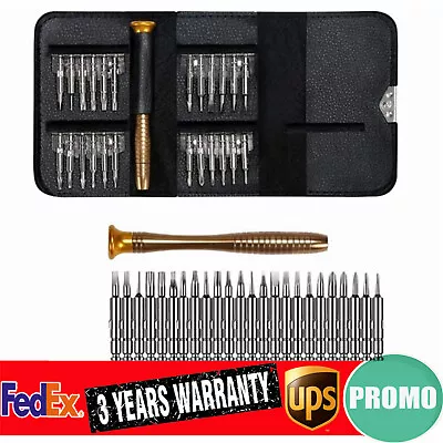 Mini Small Repair Precision Screwdriver Torx Tool Set Watch Phones Fix Kit 25in1 • $6.60