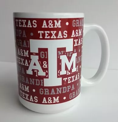 Texas A&M Grandpa Coffee Mug Tea Cup 16oz. • $15