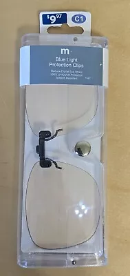 C1 - Anti-Blue Light Filter UV Glare - Clip On Computer Glasses - Flip Up Lens  • $12.49