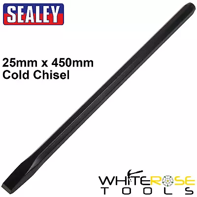 Sealey Cold Chisel 25 X 450mm Metal Masonry Cut • £12.85