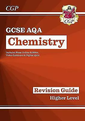 CGP Books : GCSE Chemistry AQA Revision Guide - High FREE Shipping Save £s • £4.12