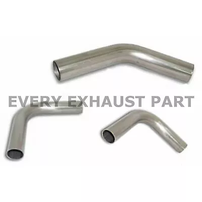£150.75 • Buy Stainless Steel Mandrel Exhaust Bends Tube Elbows 45 90 Degree 35mm Od -76mm Od