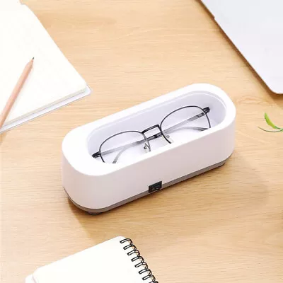 Smart Ultrasonic Cleaner Fit Jewelry Glasses Ultrasound Cleaning Bath Machine US • $8.98