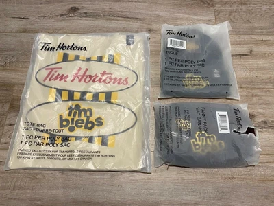 £79.99 • Buy Justin Bieber X Tim Hortons Tim Biebs Full Merch Set (hat/bag/tote) - BNWT 