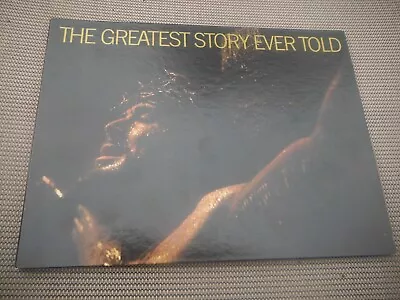 Vintage 1965 “the Greatest Story Ever Told” Hardcover Movie Souvenir Program • $9.99