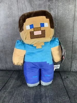 Minecraft Mojang STEVE Plush 2022 By Mattel NWT 9 In Stuffed Plushie • $14.99