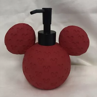 Disney - Mickey Mouse Head Soap Dispenser (RED) • $4.99