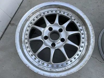 Rare JDM Blitz Type 01R 17x9 +35 5x114.3 FD3S Rx7 Supra S13 S14 Siliva 300zx Z32 • $349