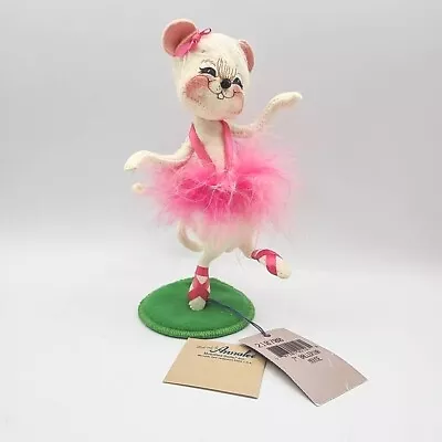 Vintage Annalee Mobilitee 7  Ballerina Mouse In Pink Tutu Dancing '2000' • $24.95