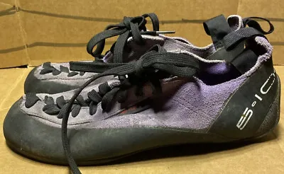 Five Ten 5-10 Stealth C4 Mens Size 8.5 Climbing Shoes Purple Lace Up Used • $39.60