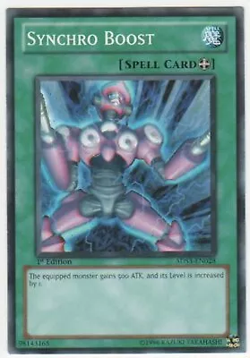 Synchro Boost - 5DS3-EN028 - Common - 1st Edition - YuGiOh • £0.99