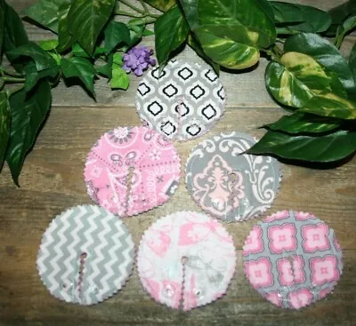 G-tube Pads Mic-key Button Feeding Tube Pads AMT Button Cover Pink Butterflies • $13.50
