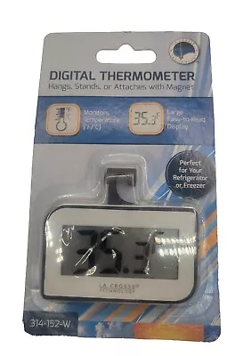 La Crosse Technology Digital Thermometer 314-152-W • $12.95