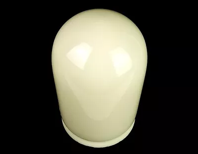 Milk Glass Vintage Tubular Industrial Light Cover 5  Screw-On Fitter GLB-10 • $29.95