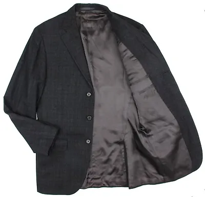 POLO University RALPH LAUREN Men's Charcoal Suit Jacket Blazer 48 6 R UK 38'' • £65.33