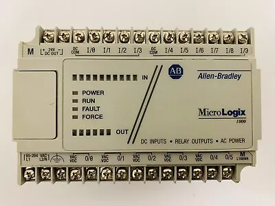 Allen Bradley 1761-L16BWA Ser E Micrologix 1000 Controller Module. • $249