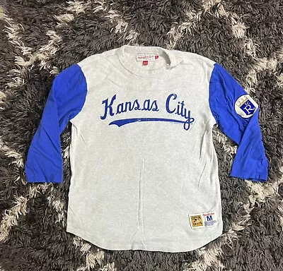 Kansas City Royals Mitchell & Ness Shirt Men’s Medium Cooperstown Collection  • $28.12