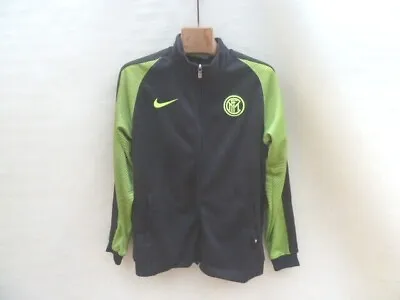 $19.47 • Buy Nike Inter Milan Track Jacket Full Zip Men's Medium Black Football Training