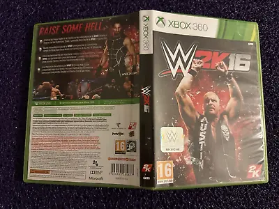 W2K16 WWE Smackdown Vs Raw Microsoft Xbox 360 FREE REGION CIB English España • $51.69
