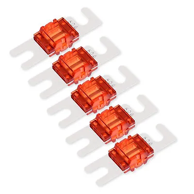 5pcs 50 A Amp AFS MIDI Mini ANL Fuse Auto Stud Fuses Nickel Blade Boat Car Audio • $6.69