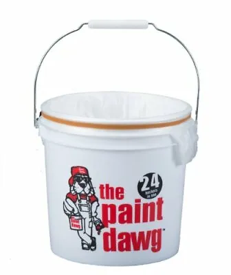 Dripless 2-Gallon Paint Dawg Paint Bucket With 24 Liners • $27.50