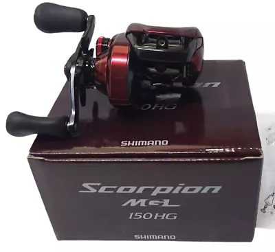 SHIMANO 19 Scorpion MGL 150HG RIGHT Baitcasting Reel High Gear New In Box • $166.53