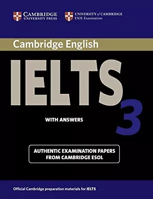 Cambridge IELTS 3 Student's Book With Answe... By University Of Cambri Paperback • £4.99