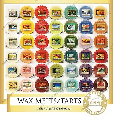 Yankee Candle - WAX MELTS TARTS - You Pick - 0.8 Oz - Many Discontinued Scents!! • £4.82