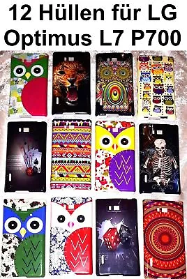 Case LG Optimus L7 P700 Hardcase Cover Phone Case Owl Cube • £9.24