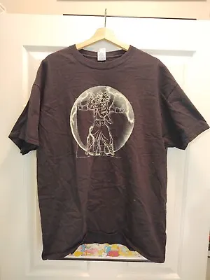 Dragon Ball Z Trunks Da Vinci Vitruvian Man T-shirt (XL) • $25