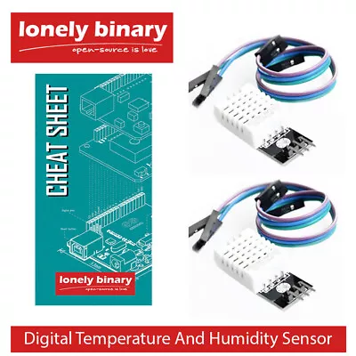 Digital Temperature Humidity High Precision Sensor Arduino DHT11 DHT22 AM2302 • $6.99