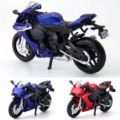 Yamaha YZF-R1 1/18 Scale Diecast Motorcycle Model Boys Gifts Collection For Men • £17.42