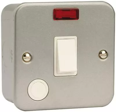 CLICK - 20A 1G DP Metalclad Switch With Neon + Flex Outlet • $59.35