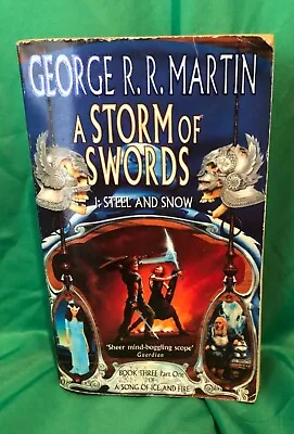 A Storm Of Swords -  1. Steel And Snow By George R.R. Martin. Rare Cover • £12.99