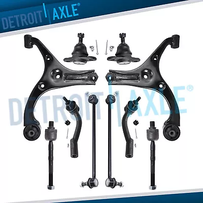 Front Lower Control Arms Ball Joint Tierods Sway Bars For 2006 2007-2011 Accent • $118.04