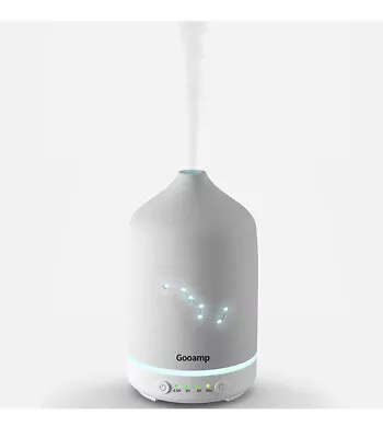 Essential Oil Diffuser LED Ceramic Aromatherapy Diffuser Aroma Mist Humidifiers • $18.99