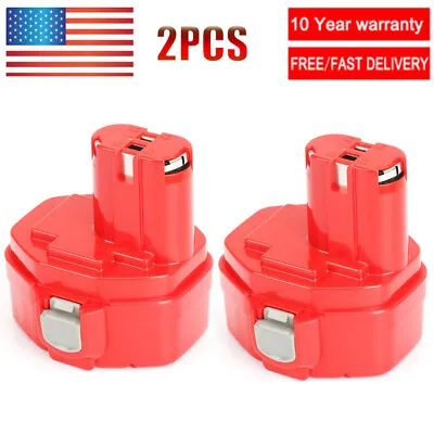 2Pack 14.4 VOLT BATTERY For MAKITA 1433 1434 1435 1420 1422 1435F 14.4V Cordless • $35.89