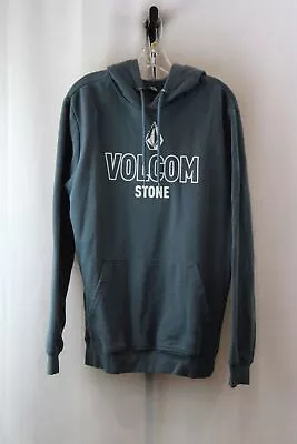 Volcom Men's Steel Gray Graphic Hoodie Sz L • $9.99