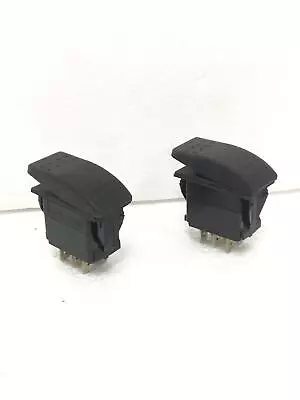 2x NEW CARLING VE41S00C 3 Position Rocker Switch SP3T 15A (AC) 125 V Panel Mount • $24.99