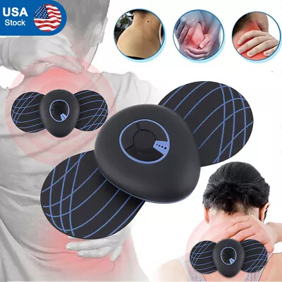 Mini Muscle Body Massager Host Replaceable Whole Pads For Pain Relief Full Body • $9.98