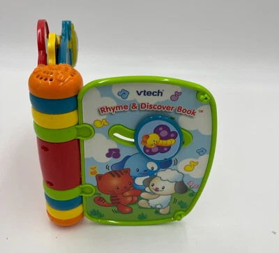 $7.40 • Buy Vtech Rhyme And Discover Story Book Electronic Light Up Books Educational Learn 