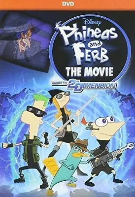 £13.56 • Buy Phineas And Ferb The Movie: Across The Second Dimension [New DVD] Repackaged