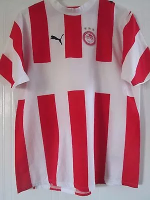 Olympiakos 2006-2007 Home Football Shirt Size Large /41607 • £24.99