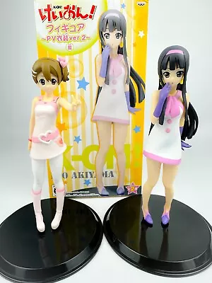 K-ON! Yui Mio Figure PV Costume Ver. Set Of 2 Banpresto 17cm From Japan Anime • $42.90