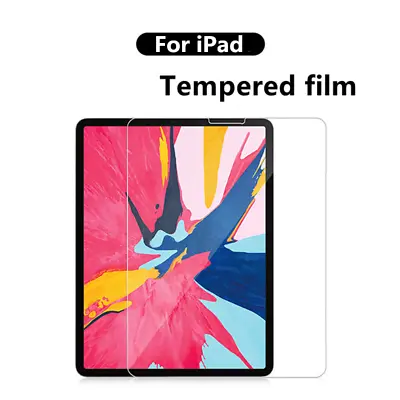 £8.15 • Buy 2X Tempered Glass For IPad Air 5 Mini 6 5 Pro 12.9 11 10.2 Air Screen Protector