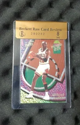 Michael Jordan 93-94 Power In The Key 90's Insert BGS 8 Nr Mint Hot Non Auto RCR • $349.99