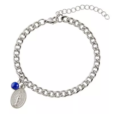 Miraculous Medal Consecration To Mary Bracelet 7.5  To 9  Gift Bag W/ Holy Card • $9.99