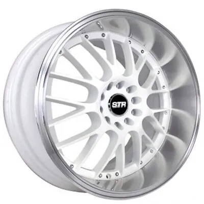 18  Str Wheels 514 White Jdm Style Rims (w01) • $699