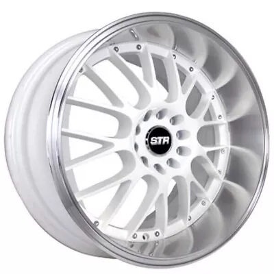 18  Str Wheels 514 White Jdm Style Rims (w38) • $699