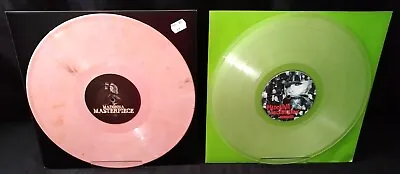 Madonna - Set Of 2 DJ PROMO Colored Vinyl - Masterpiece/Celebration • $210